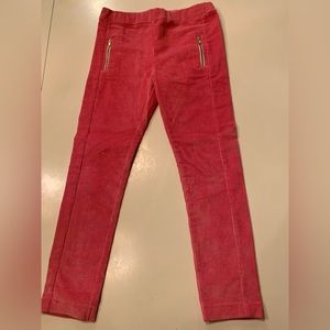 Bella Bliss Pink Corduroy pants Girls size 7